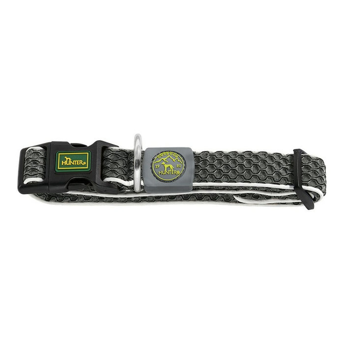Кучешки Нашийник Hunter Basic Нишка Размер М Антрацит (33-50 cm)
