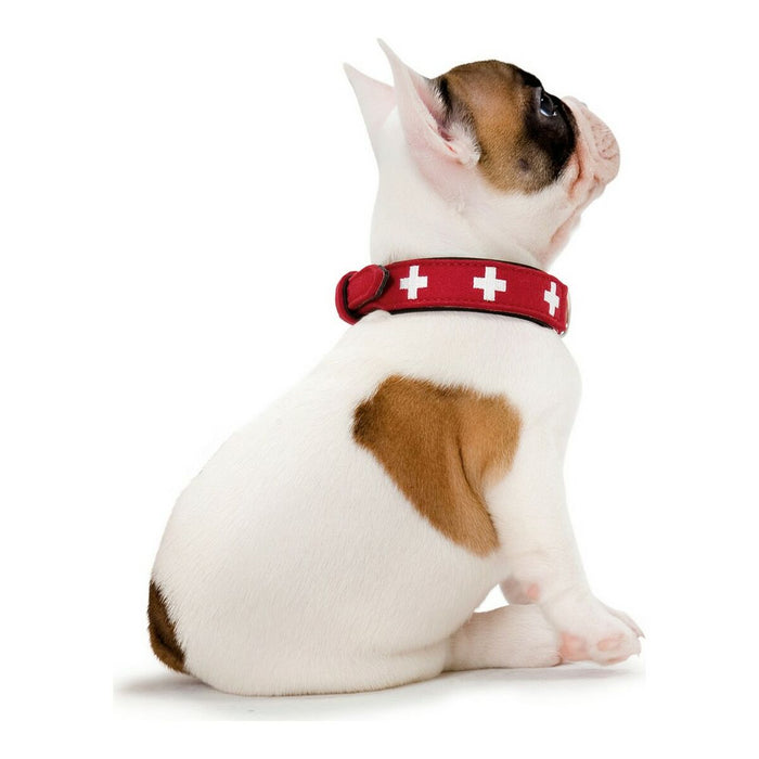Кучешки Нашийник Hunter Swiss Червен/Черен 30-34.5 cm