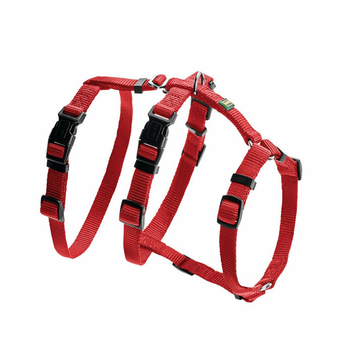 Каишка за Куче Hunter 48-70 cm Червен S/M 36-51 cm