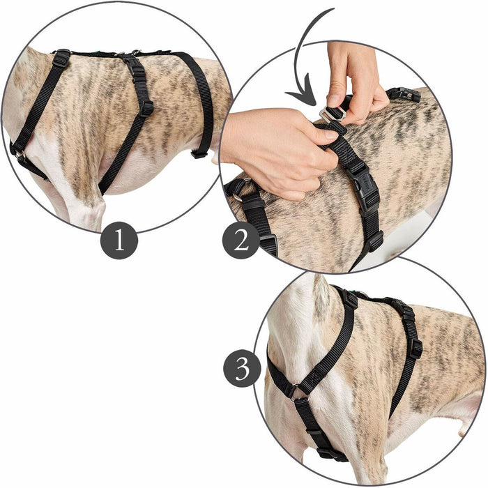 Каишка за Куче Hunter 48-70 cm Червен S/M 36-51 cm