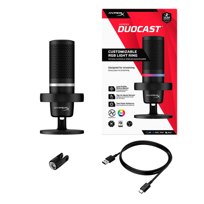 Микрофон HyperX 4P5E2AA Черен