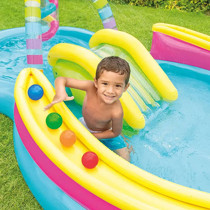 ДЕТСКИ ЦЕНТЪР RAINBOW FUNNEL INTEX 56137NP