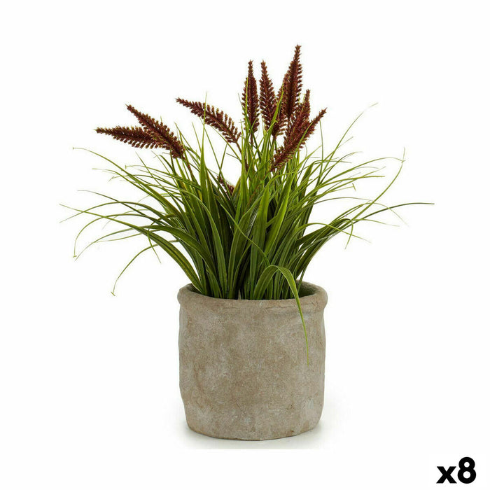 Декоративно Растение Ibergarden XD171059 XD171059 Пластмаса Щип 12 x 30 x 12 cm (8 броя)