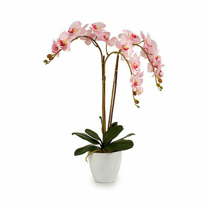 Декоративно Растение Ibergarden A18124-71-3WH A18124-71-3WH Пластмаса Орхидея 40 x 77 x 35 cm 40 x 78 x 35 cm (2 броя)