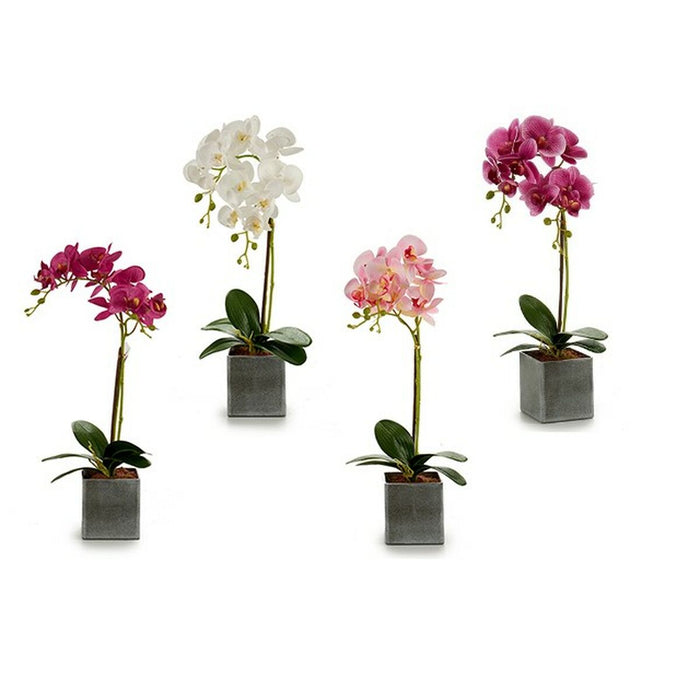 Декоративно Цвете Ibergarden A18124-50-2 A18124-50-2 Орхидея 14 x 51 x 18 cm (6 броя)
