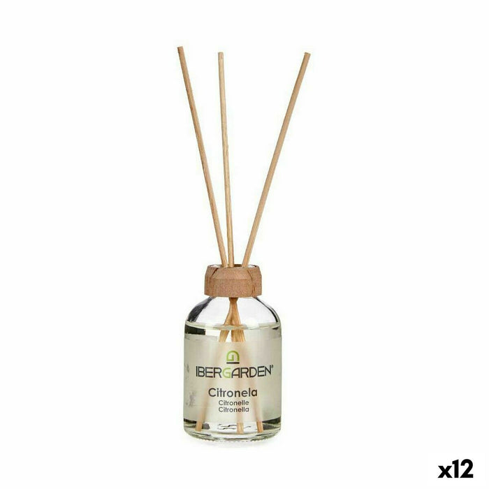 Ароматизирани Пръчици Ibergarden 68922 AR 68922 AR Цитронела 50 ml (12 броя)