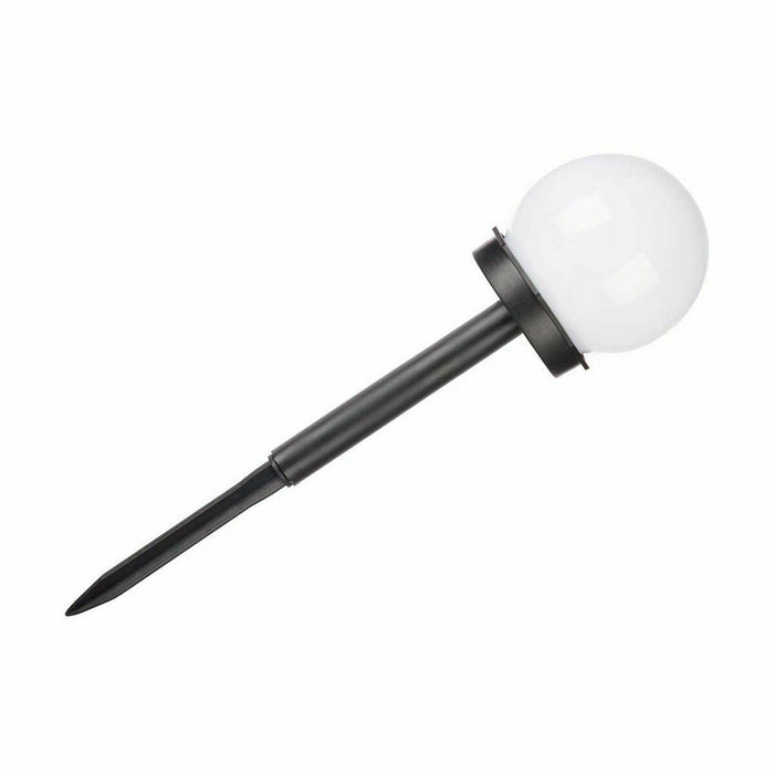 Шамандура Ibergarden 10 CM BALL 10 CM BALL Бял Черен Пластмаса 10 x 34,5 x 10 cm 10 x 24,5 x 10 cm Pall Слънчево зареждане (12 б