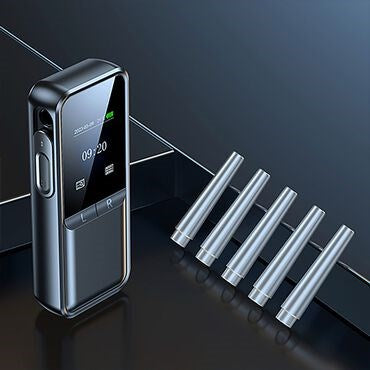 IBox HR01 Електрохимичен алкотестер Черен