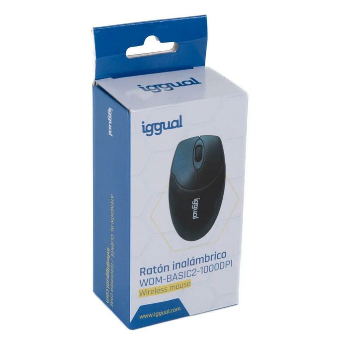 Безжична мишка iggual WOM-BASIC Черен (1 броя)
