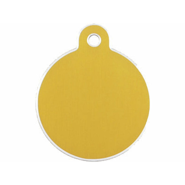 Идентификационна табела Imarc Circle Жълт Златен