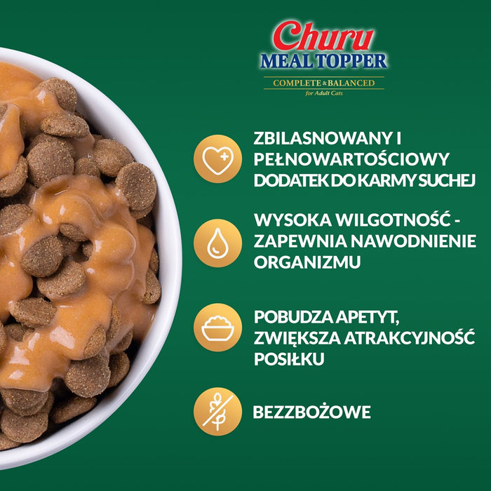 INABA Churu Meal Topper Chicken - лакомство за кучета - 4 х 14гр