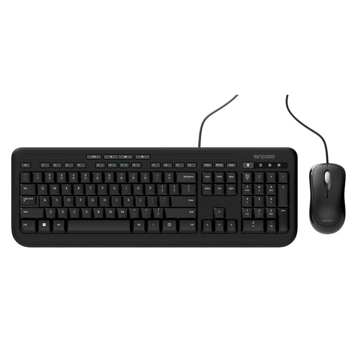 Клавиатура с мишка Incase APB-00008 Черен немски