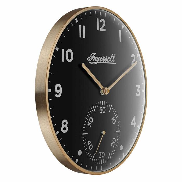 Стенен часовник Ingersoll 1892 IC003GB Златен Черен