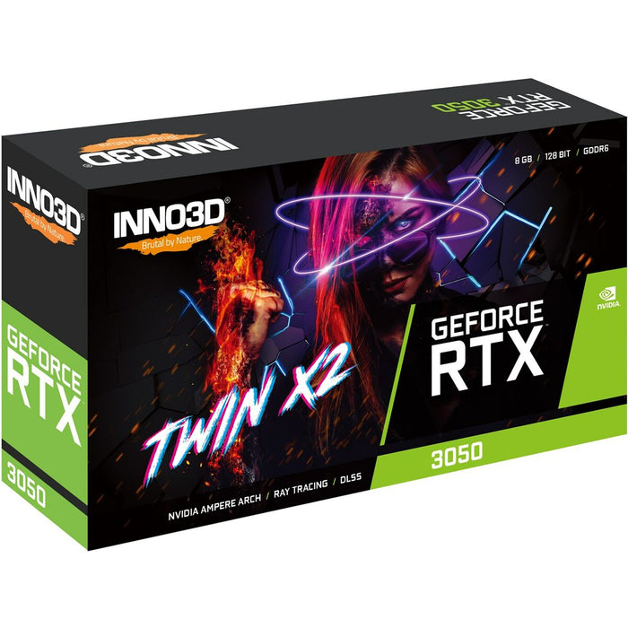 Графична карта INNO3D N30502-08D6-1711VA41 Nvidia GeForce RTX 3050 8 GB GDDR6