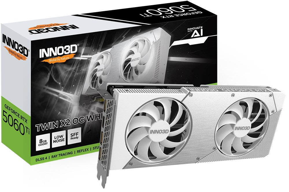 Графична карта INNO3D N506T2-08D7X-193075W geforce rtx 5060 ti 8 GB