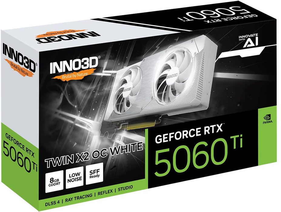 Графична карта INNO3D N506T2-08D7X-193075W geforce rtx 5060 ti 8 GB