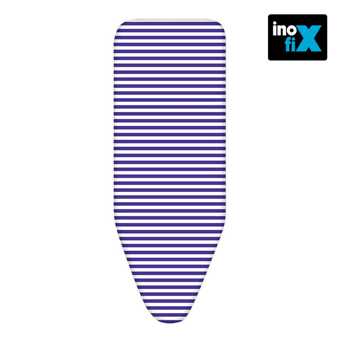 Калъф за Дъска за Гладене Inofix Power Vap Син 130 x 48 cm Раиран