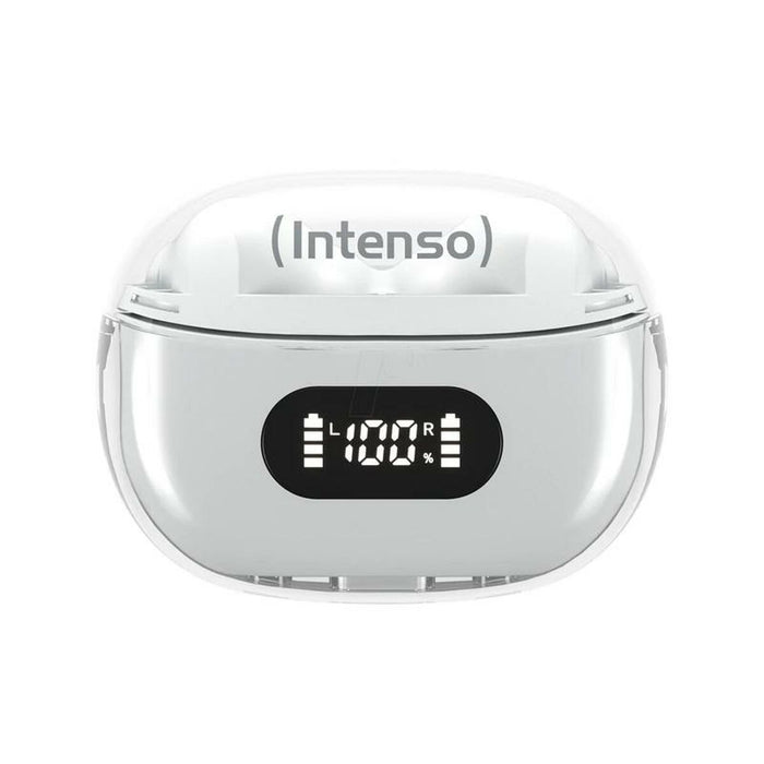 Слушалки с микрофон INTENSO Buds Plus Auriculares TWS ANC+ENC Черен