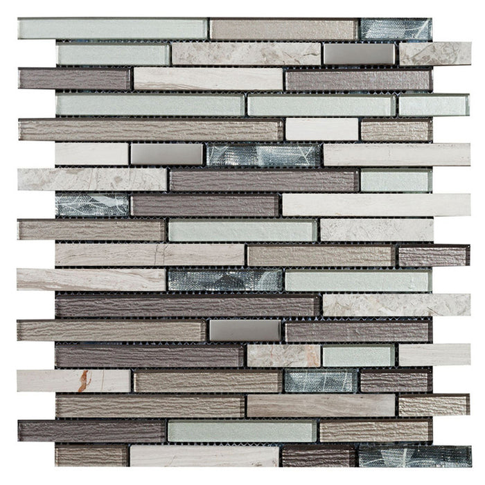 МОЗАЙКА INTERMATEX BRICK GREY 30X30 CM