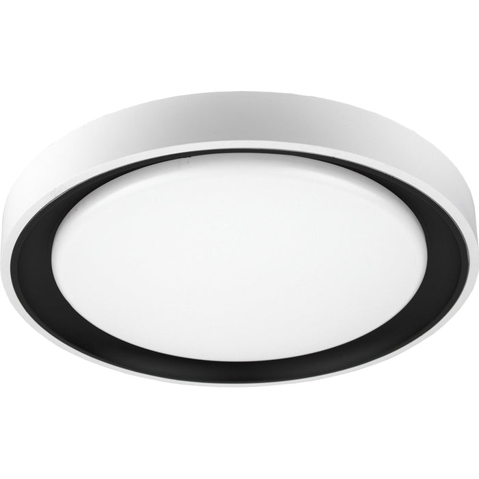 LED ПЛАФОН 65W Ф48СM БЯЛ/ЧЕРЕН С ДИСТАНЦИОННО INTO VIDA