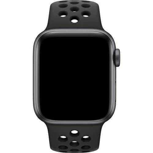 Каишка Apple Watch 38/40 mm Sport Brand, антрацитно-черна