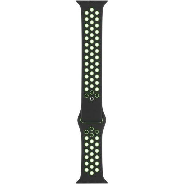 Каишка Apple Watch 38/40mm Sport, черно-лайм