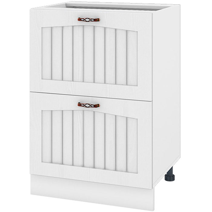 КУХНЕНСКИ ШКАФ ДОЛЕН РЕД С ДВЕ ЧЕКМЕДЖЕТА IRIM 60X55X87 СМ.