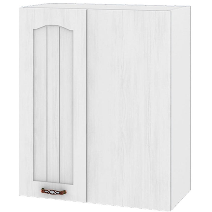 КУХНЕНСКИ ШКАФ ГОРЕН РЕД ЗА ЪГЪЛ С ВРАТА И РАФТ IRIM 60X30X72 СМ ДЕСЕН