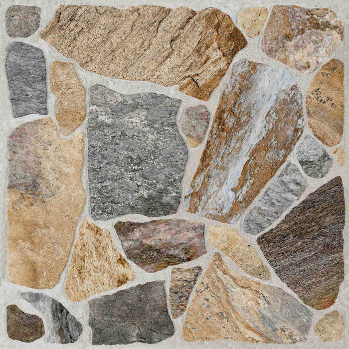 ГРАНИТОГРЕС IZIDA COBBLESTONE MIX 45.6X45.6 CM