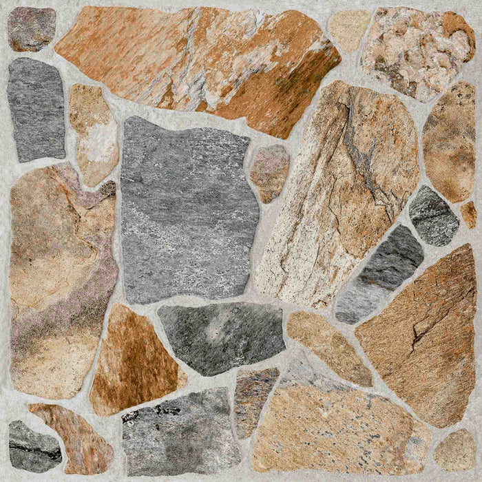 ГРАНИТОГРЕС IZIDA COBBLESTONE MIX 45.6X45.6 CM