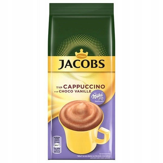 Разтворимо кафе Jacobs Cappuccino Choco Vanille 500гр