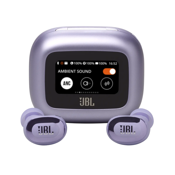 Блутут слушалки-тапи JBL Live Buds 3 - Лилав