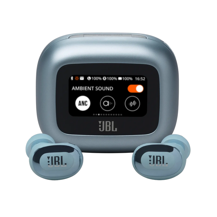 Блутут слушалки-тапи JBL Live Buds 3 - Син
