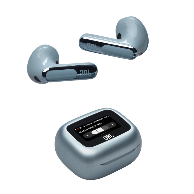 Блутут слушалки-тапи JBL Live Flex 3 - Син