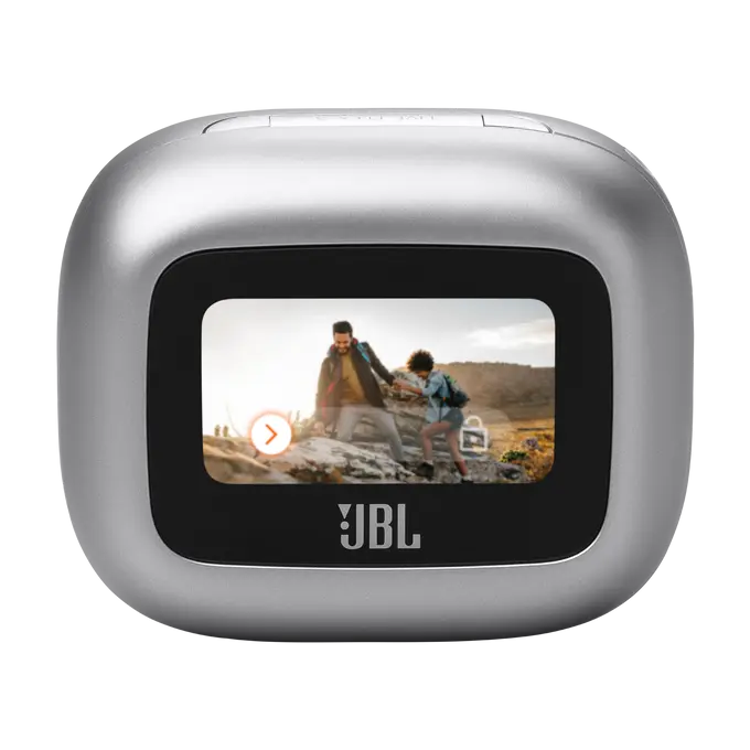 Блутут слушалки-тапи JBL Live Flex 3 - Сребрист