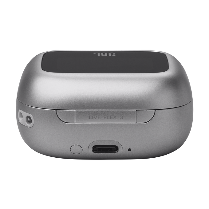 Блутут слушалки-тапи JBL Live Flex 3 - Сребрист