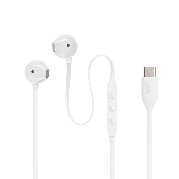 JBL T305C WHT USB-C слушалки за поставяне в ушите