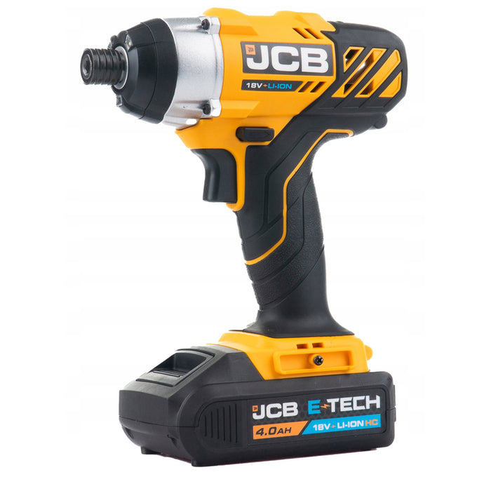 АКУМУЛАТОРЕН УДАРЕН ВИНТОВЕРТ JCB 18ID-B-E 18 V, 150.00 nm, 4.00 Ah