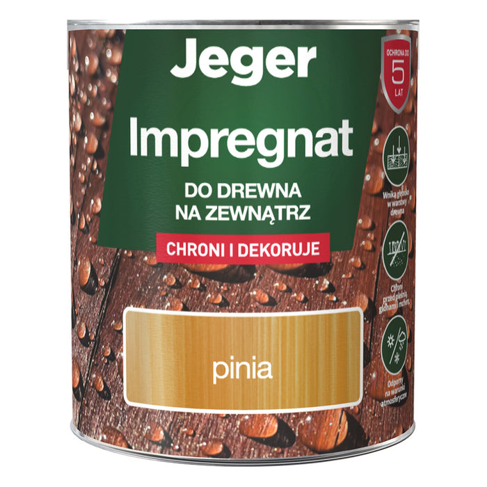ИМПРЕГНАНТ ЗА ДЪРВО БОР 700 ML JEGER