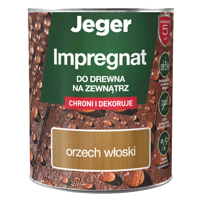 ИМПРЕГНАНТ ЗА ДЪРВО ОРЕХ 700 ML JEGER