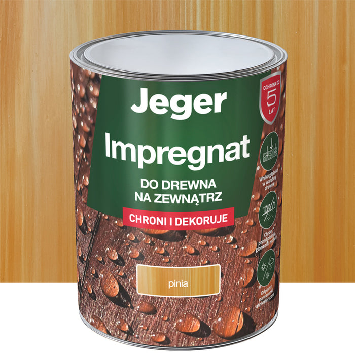 ИМПРЕГНАНТ ЗА ДЪРВО БОР 5 L JEGER
