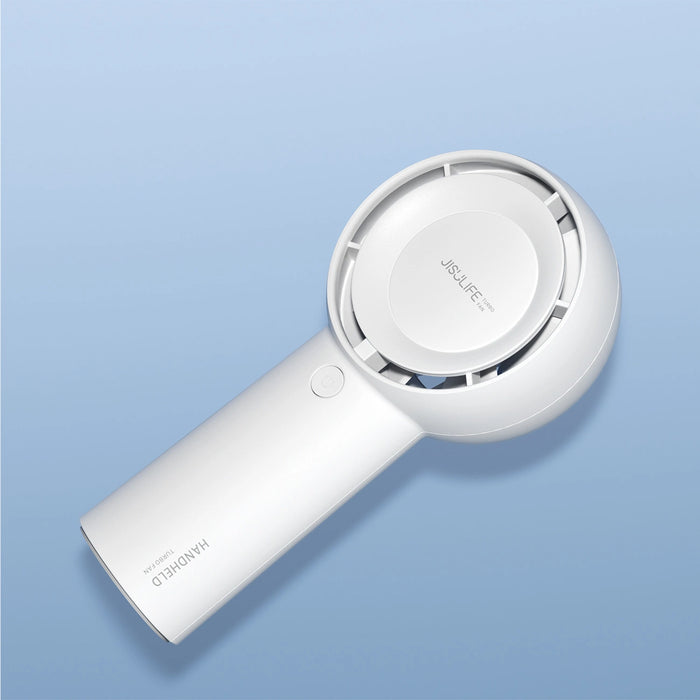 Ръчен вентилатор Jisulife Life5 Plus 4000 mAh преносим USB вентилатор - бял