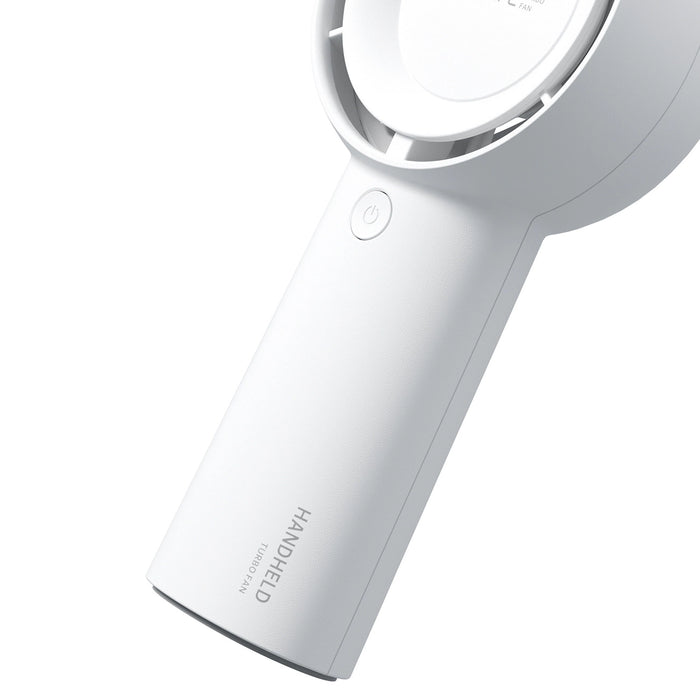 Ръчен вентилатор Jisulife Life5 Plus 4000 mAh преносим USB вентилатор - бял