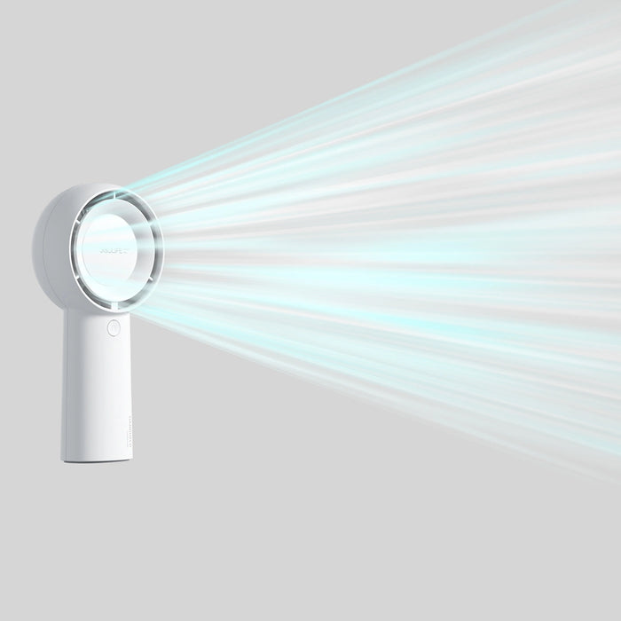 Ръчен вентилатор Jisulife Life5 Plus 4000 mAh преносим USB вентилатор - бял