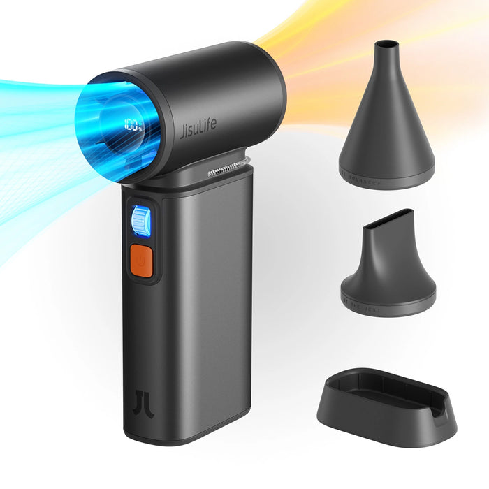 Jisulife Handheld Fan Ultra1 FA55 Портативен USB вентилатор - тъмно сив