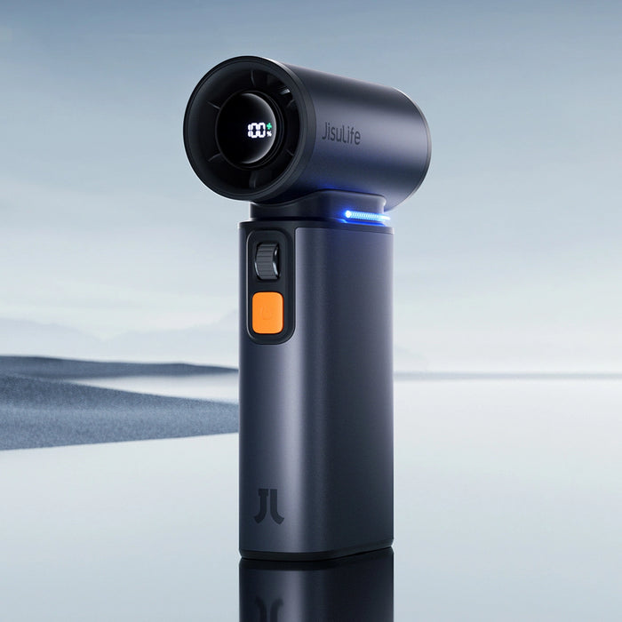Jisulife Handheld Fan Ultra1 FA55 Портативен USB вентилатор - тъмно сив