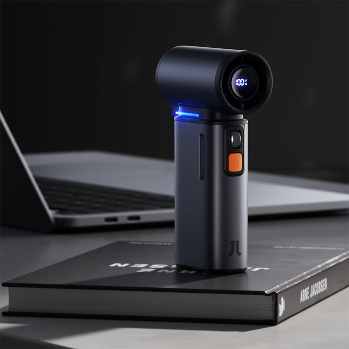 Jisulife Handheld Fan Ultra1 FA55 Портативен USB вентилатор - тъмно сив