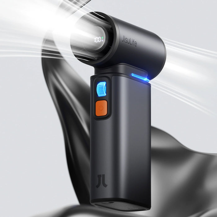 Jisulife Handheld Fan Ultra1 FA55 Портативен USB вентилатор - тъмно сив