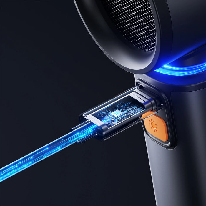 Jisulife Handheld Fan Ultra1 FA55 Портативен USB вентилатор - тъмно сив