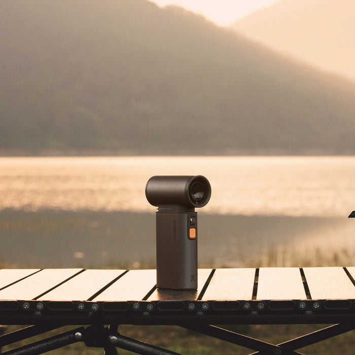 Jisulife Handheld Fan Ultra1 FA55 Портативен USB вентилатор - тъмно сив